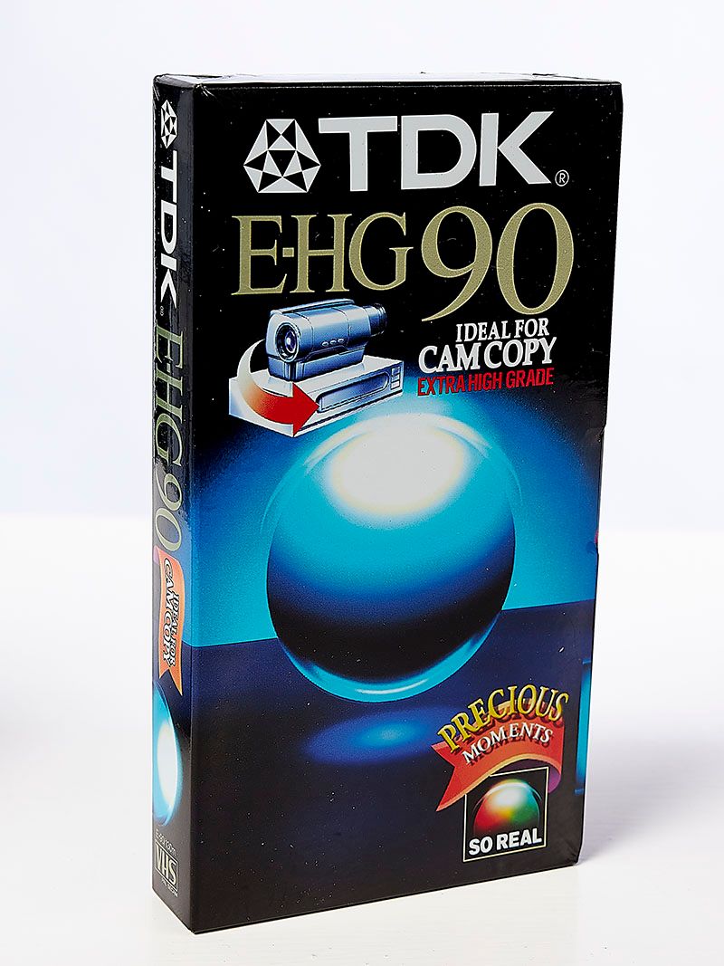 TDK VHS videobånd EHG90 90 min